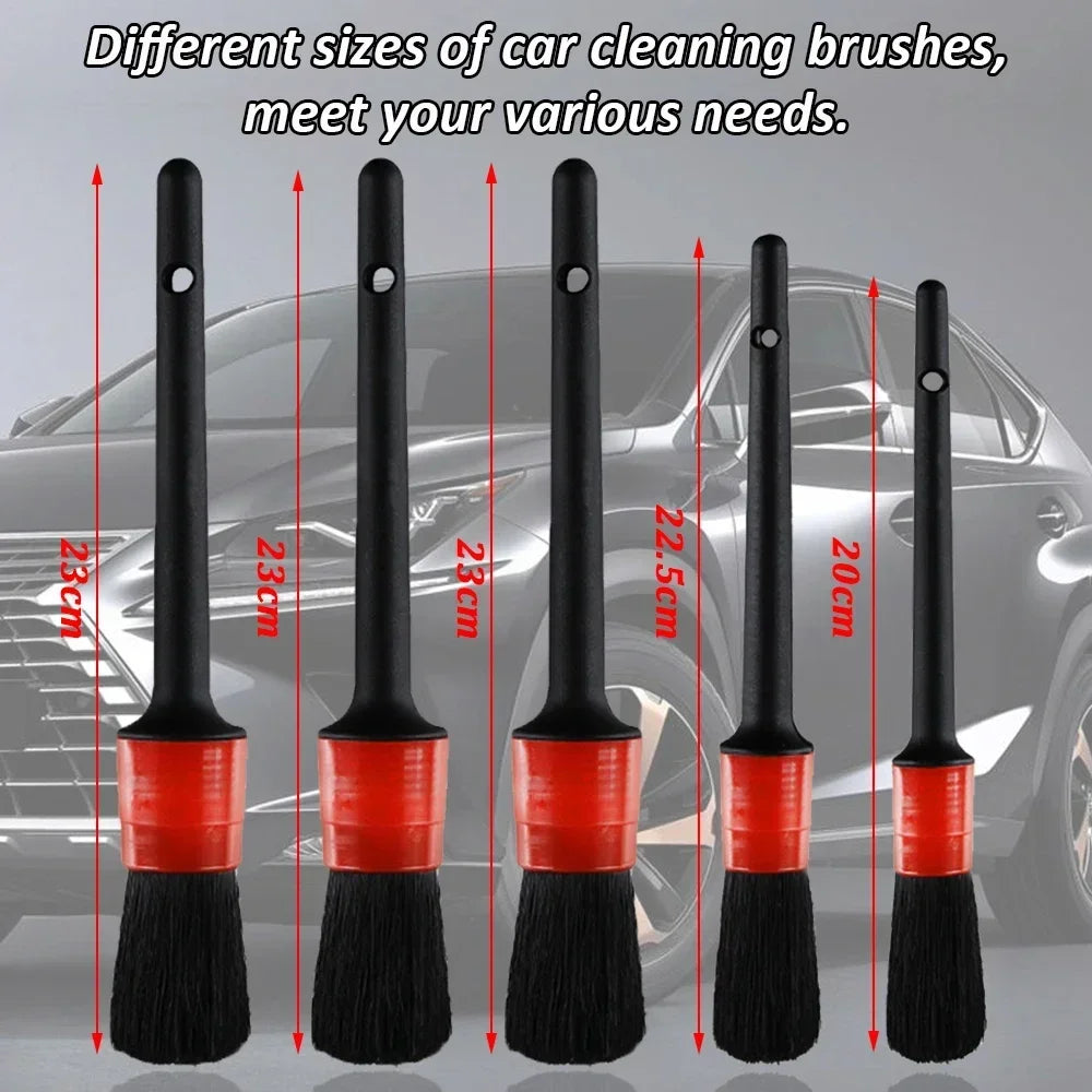 Kit de Brosses de Nettoyage pour Voiture, Épurateur, Perceuse, ÉColorado de Climatiseur, Polisseuse à Serviettes, Outils Automobiles, Nouveauté
