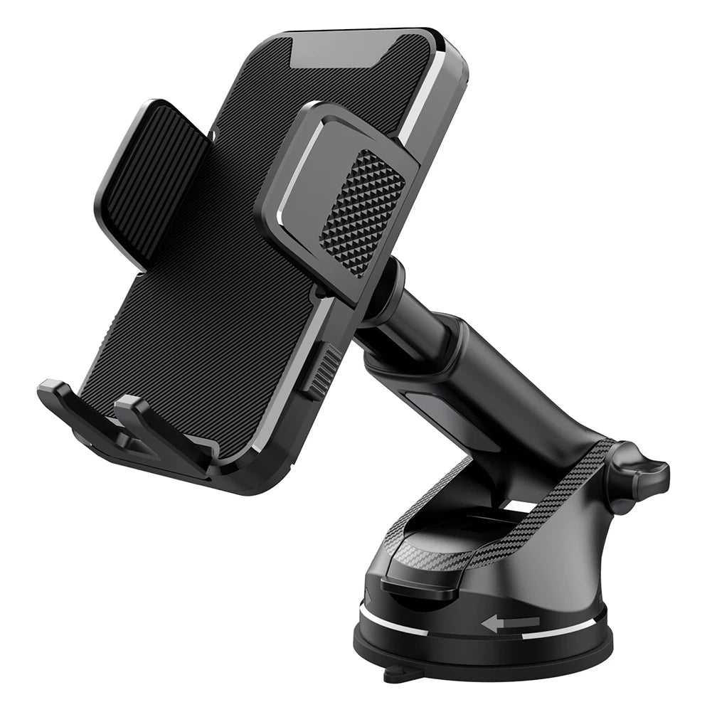 Support de téléphone pour voiture Gravity Sucker 360 °   Support de téléphone portable universel pour tableau de bord rotatif, pour camions, camping-car, véhicules